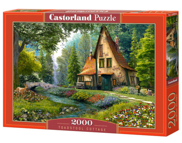Puzzle Toadstool Cottage 2000 elementów