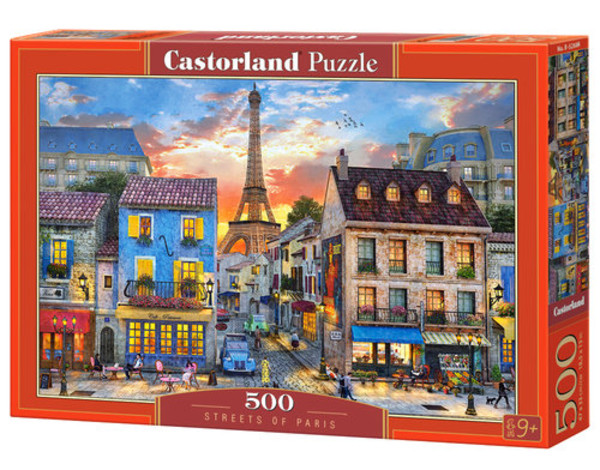 Puzzle Ulice Paryża 500 elementów