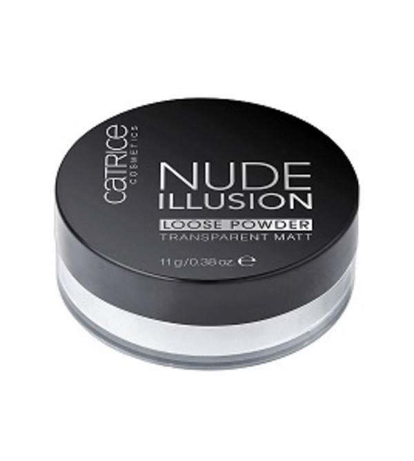 Nude Illusion Loose Powder Matt Transparent Matt Puder matujący