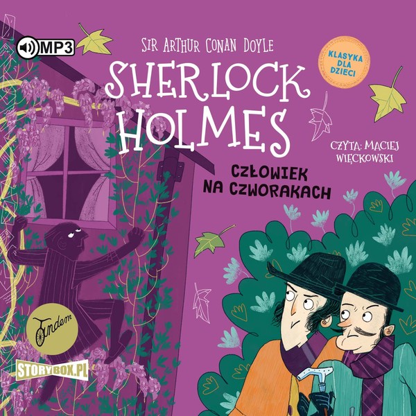 Człowiek na czworakach Klasyka dla dzieci Książka audio CD/MP3 Sherlock Holmes Tom 28