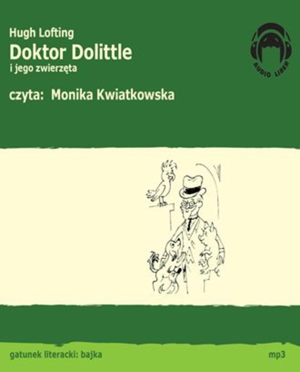 Doktor Dolittle i jego zwierzęta Audiobook CD Audio
