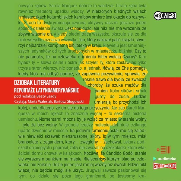 Dziobak literatury Reportaże latynoamerykańskie Audiobook CD MP3