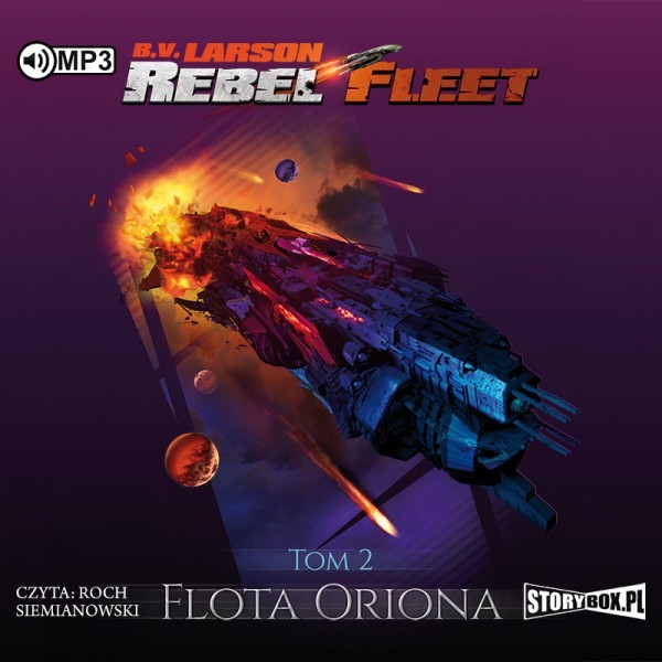 Flota Oriona Audiobook CD Audio Rebel Fleet Tom 2