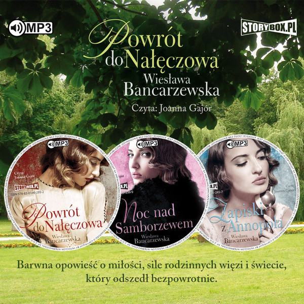 Powrót do Nałęczowa / Zapiski z Annopola / Noc nad Samborzewem Audiobook CD Audio