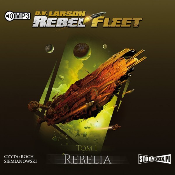 Rebelia Audiobook CD Audio Rebel Fleet Tom 1