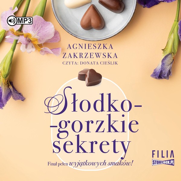 Słodko-gorzkie sekrety Książka audio CD/MP3 Saga czekoladowa Tom 3