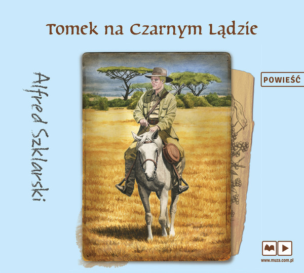 Tomek na Czarnym Lądzie Audiobook CD Audio Przygody Tomka Wilmowskiego