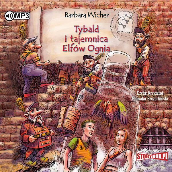 Tybald i tajemnica Elfów Ognia Audiobook CD Audio