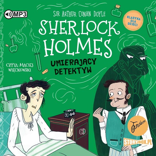 Umierający Detektyw. Sherlock Holmes Audiobook CD MP3 Klasyka dla dzieci, Tom 25