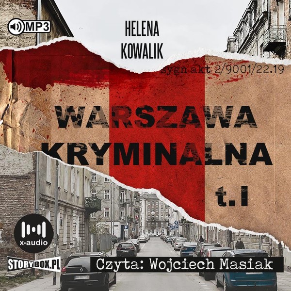 Warszawa kryminalna, Tom 1 Audiobook CD MP3