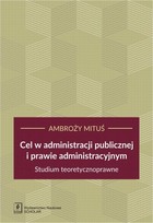 Cel w administracji publicznej i prawie administracyjnym - pdf