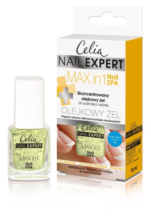 Nail Expert Skoncentrowany olejkowy żel do paznokci i skórek Max in 1 Nail SPA