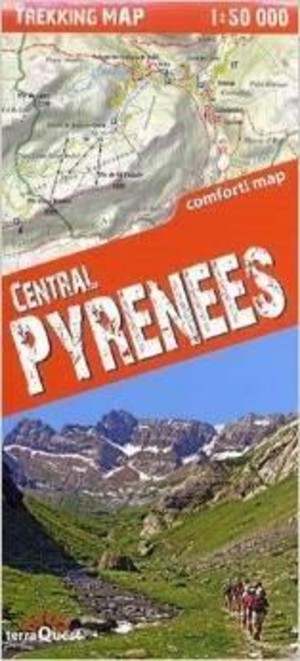 Central Pyrenees Touristic map / Środkowe Pireneje Mapa turystyczna Skala: 1:70 000