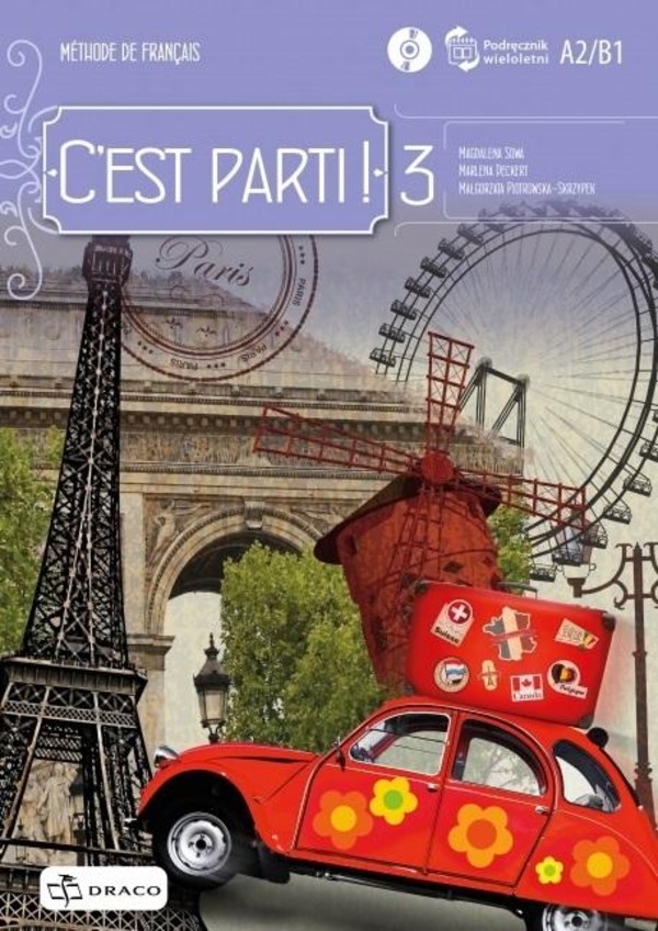 C`est parti! 3. Podręcznik wieloletni + CD