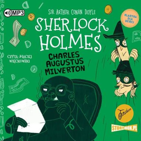 Charles Augustus Milverton Audiobook CD Audio Klasyka dla dzieci Sherlock Holmes Tom 15