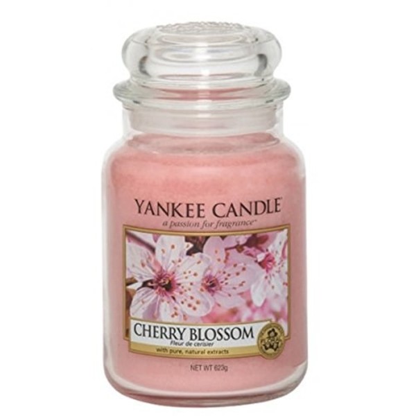 Cherry Blossom Duża świeca zapachowa w słoiku