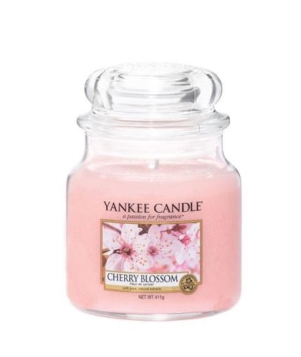 Cherry Blossom Średnia świeca zapachowa w słoiku