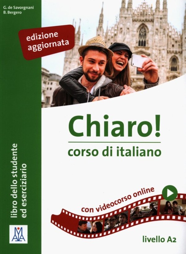 Chiaro! A2. Corso di italiano. Podręcznik + online Edizione aggiornata