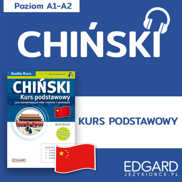 Chiński Kurs Podstawowy Audio kurs - Audiobook mp3