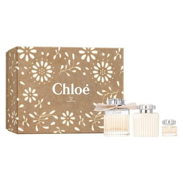 Chloe Woda perfumowana + balsam do ciała + miniatura