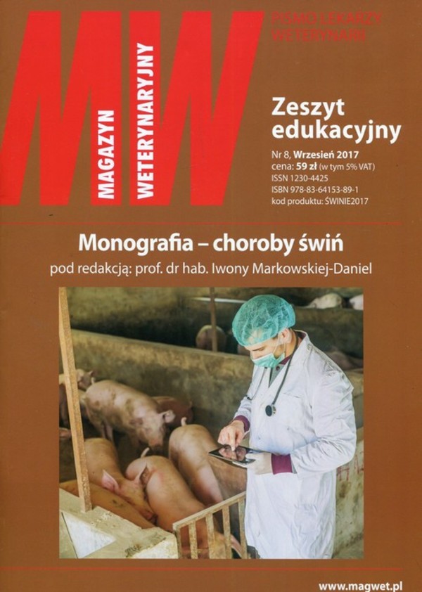 Magazyn Weterynaryjny Wrzesień 2017 Choroby świń Monografia