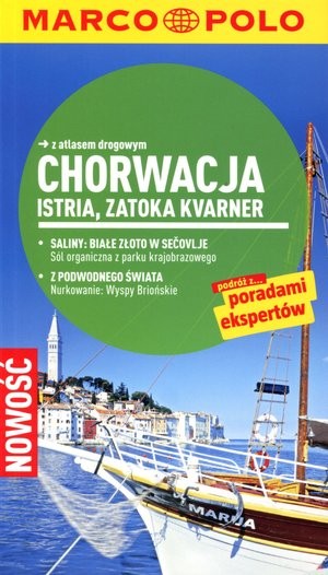 Chorwacja: Istria, Zatoka Kvarner z atlasem drogowym