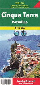 Cinque Terre Portofino Autokarte / Cinque Terre Portofino Mapa samochodowa Skala: 1:50 000