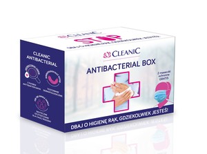 Cleanic Zestaw Antibacterial Box