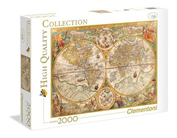 Puzzle Starożytna mapa 2000 elementów