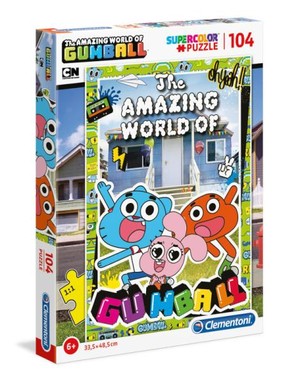 Puzzle Niesamowity świat Gumballa 104 elementy