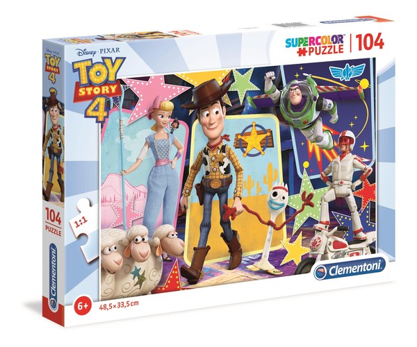 Puzzle Super Kolor Toy Story 4 - 104 elementy