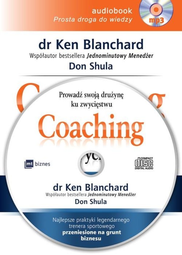 Coaching Prowadź swoją drużynę ku zwycięstwu Audiobook CD Audio