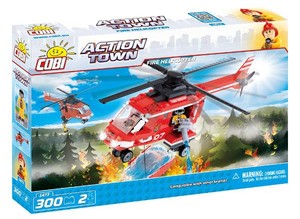 Klocki Action Town Fire Helicopter 1473 300 elementów