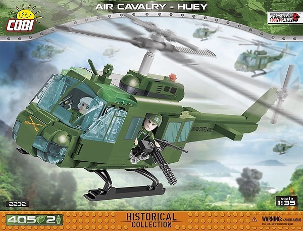 Klocki Śmigłowiec Air Cavalry Huey