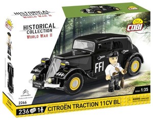 Historical Collection WWII Citroen Traction 11CV BL 236 klocków