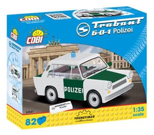 Klocki Cars Trabant 601 Polizei 81 elementów