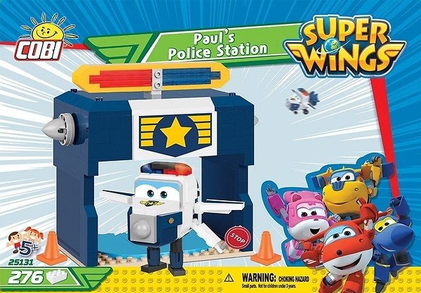 Super Wings Paul's Police Statio