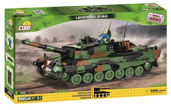 Small Army Leopard 2 A4 864 elementy
