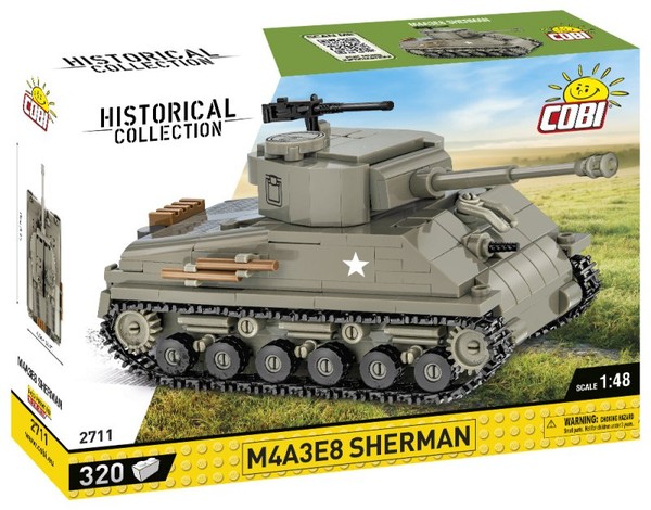 Klocki Historical Collection WWII Czołg M4A3E8 Sherman