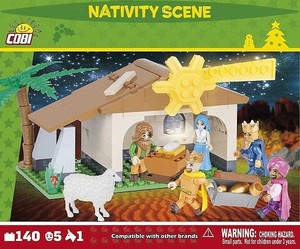 Klocki Nativity scene 140 elementów