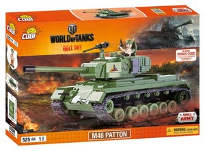 Klocki Small Army World Of Tanks M46 Patton 3008 525 elementów