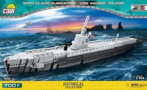Klocki Gato Class Submarine-USS Wahoo SS-238 4806 700 elementów