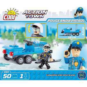 Action Town Policja 50 elementów