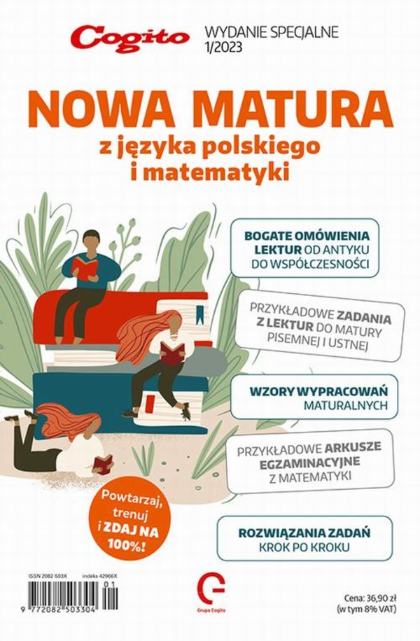 Cogito wydanie specjalne Nowa Matura z języka polskiego i matematyki - pdf