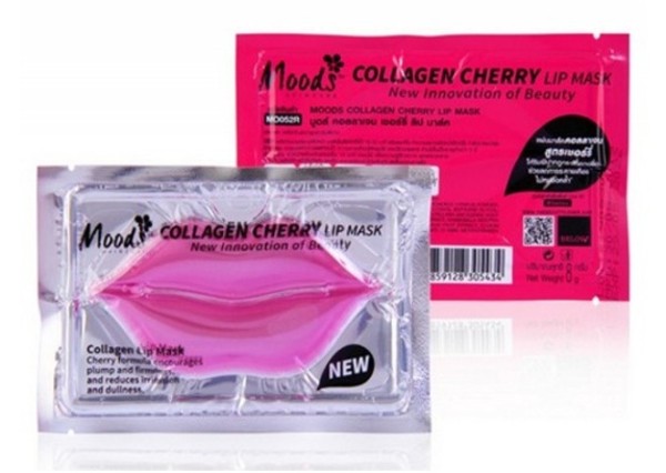 Collagen Cherry Hydrożelowa maska do ust