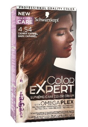 Color Expert - 4.54 Ciemny Karmel Krem koloryzujący do włosów