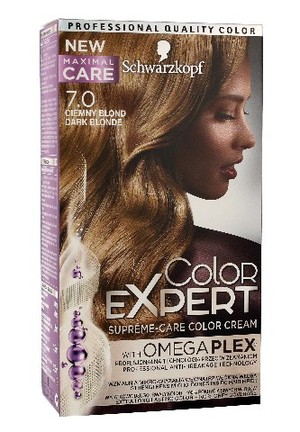 Color Expert - 7.0 Ciemny Blond Krem koloryzujący do włosów