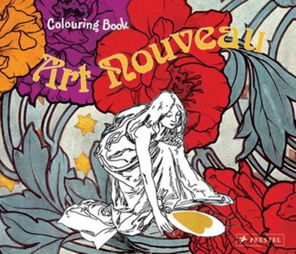 Coloring Book: Art Nouveau kolorowanka
