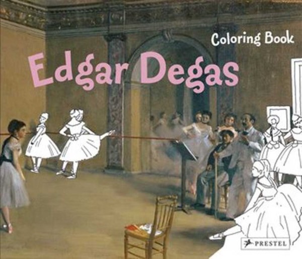 Coloring Book: Edgar Degas kolorowanka