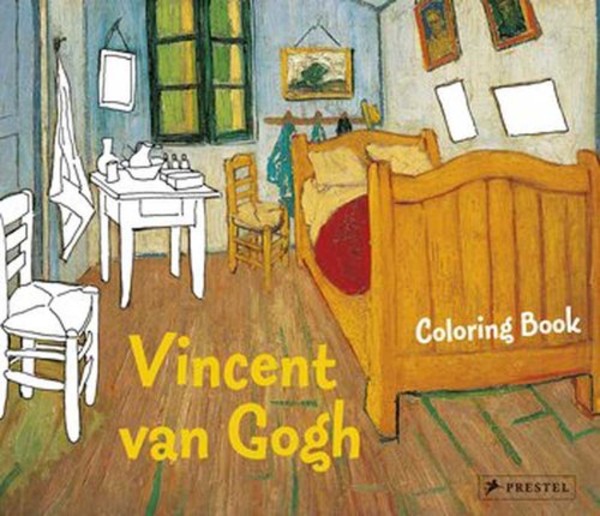 Coloring Book Vincent van Gogh kolorowanka